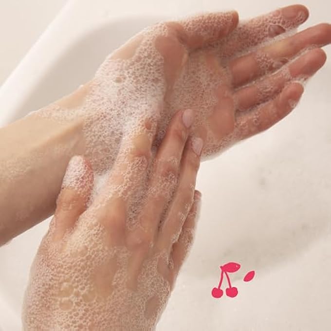 YOPE LIQUID SOAP, MOISTURISING, PANTHENOL, ALLANTOIN, 98% INGREDIENTS OF NATURAL ORIGIN, VEGAN, FRAGRANCE: CHERRY AND ALMOND MILK, 500 ML - Image 4